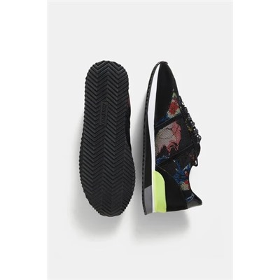 Sneaker retro runner print