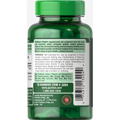 Puritan's Pride Selenium 200 mcg
