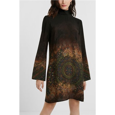 Vestido recto boho