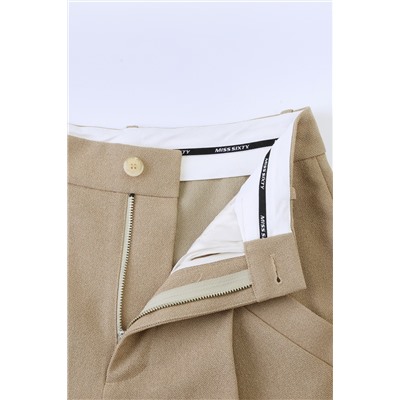 Pantalón palazzo Beige