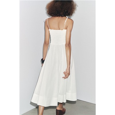 ZW COLLECTION COTTON MIDI DRESS