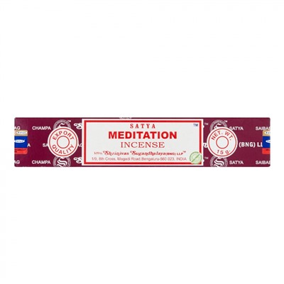 SATYA Meditation Благовоние 15г