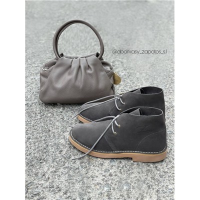 AB.Z. SAFARY GRIS+PELLE · LUX GRIS