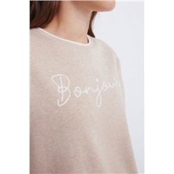 Jersey "Bonjour" combinado