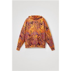 Sudadera unisex efecto marmoleado