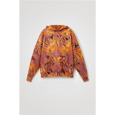 Sudadera unisex efecto marmoleado