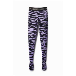 Legging slim animal print