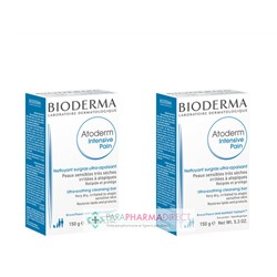 Bioderma Atoderm Intensive Pain Nettoyant Surgras 2x150gLot  × 2