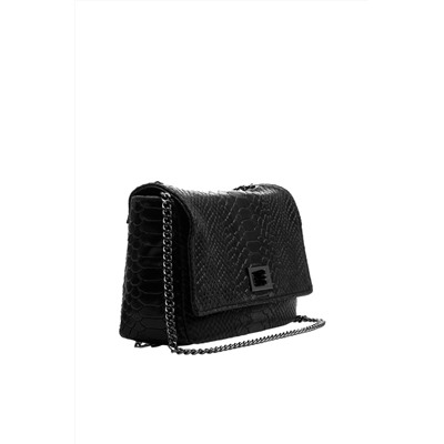 Bolso de piel Negro - Firenze Artegiani