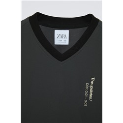 LINED SPORTY TECHNICAL SWEATSHIRT