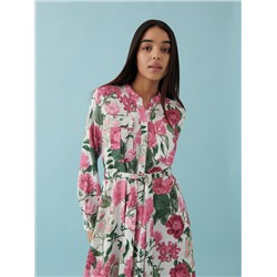 Maxikleid mit Blumenprint