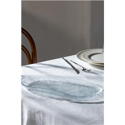 Hector Oval Servis Tabağı - Büyük Boy - Şeffaf