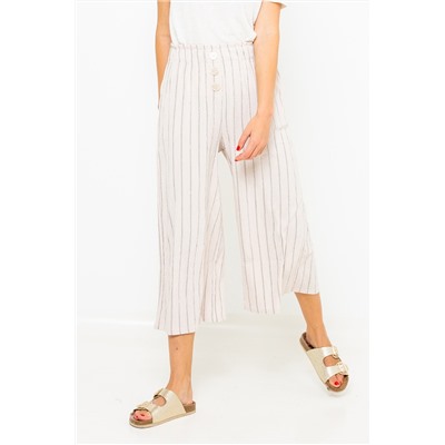Pantalón amplio Blanco y azul