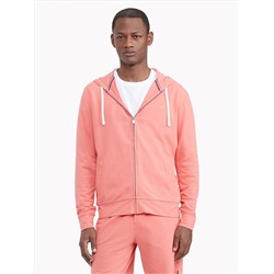 TOMMY HILFIGER ESSENTIAL STRETCH PIQUE COTTON HOODIE