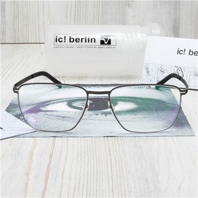 IB00014 - Оправа ic!Berlin Khamseen gun metal + футляр
