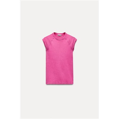 FADED COTTON T-SHIRT