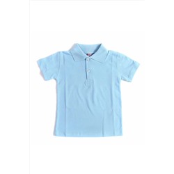 ALM Mavi Kısa Kol 6-16 Yaş Çocuk Okul Lakos Tişört/t-shirt - 80238-mavi 80238-004 mavi