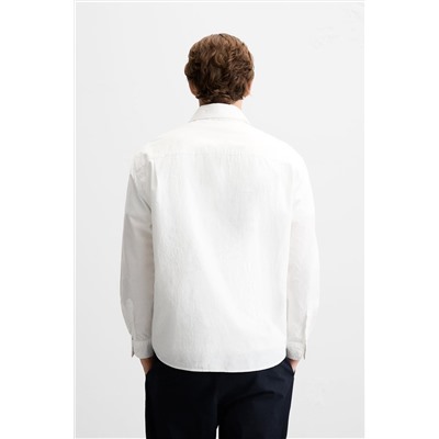 CAMISA EFECTO ARRUGADO