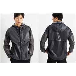 Funktionsjacke mit Kapuze