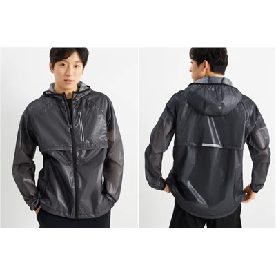 Funktionsjacke mit Kapuze