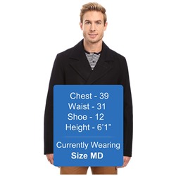 Wool Melton Classic Peacoat