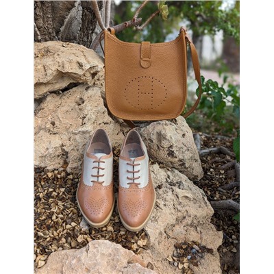 BDA · 6180 Cuero+Ab.Zapatos PELLE Helena (310) СВЕТЛО-КОРИЧНЕВЫЙ АКЦИЯ