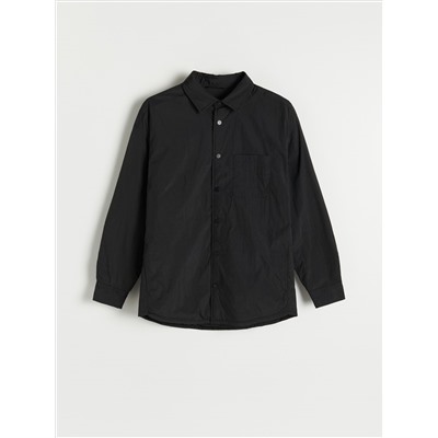 Oversize-Hemd aus Funktionsstoff