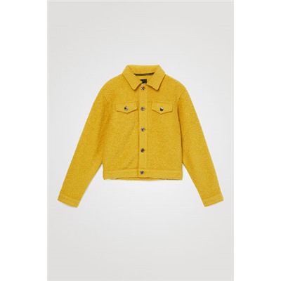 Chaqueta trucker lana