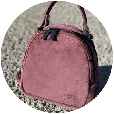 AB.Z · Pelle · mochila serraje (610) VINO