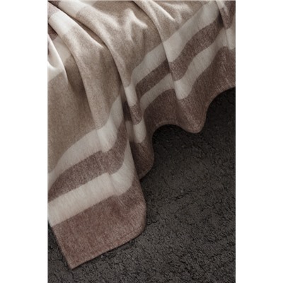 Origny Tv Battaniye - Kahverengi - 130x170 cm