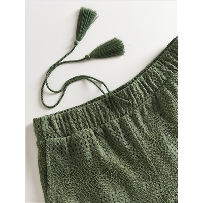 Shorts aus Spitze