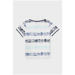 Poloshirt - Bio-Baumwolle - gestreift