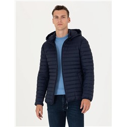 Lacivert Slim Fit Mont