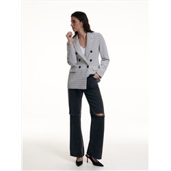 Gestreifte Jacke