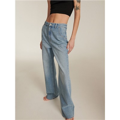 Jeans im Straight-Fit mit langem Bein