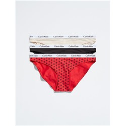 Carousel Logo Cotton 3-Pack Bikini