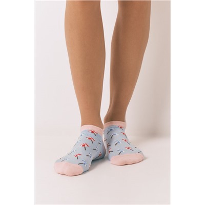 Pack 3 calcetines cortos print playa
