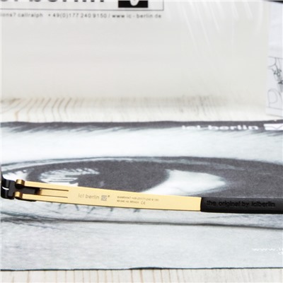 IB00023 - Оправа ic!Berlin Lior A. Grimsel sun gold + футляр