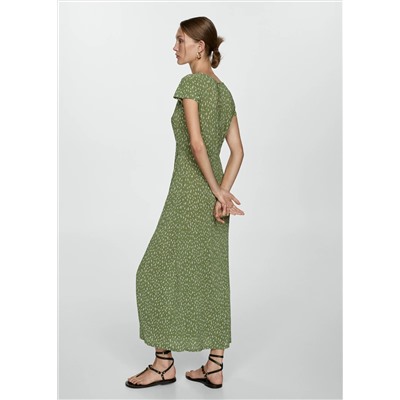 Vestido estampado textura