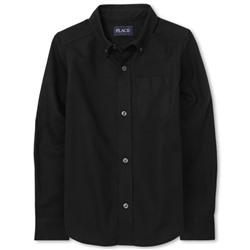 Boys Uniform Oxford Button Down Shirt