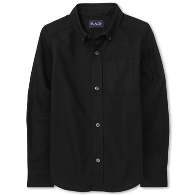 Boys Uniform Oxford Button Down Shirt