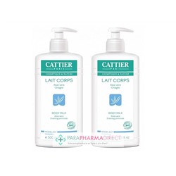 Cattier Lait Corps Modelant Aloe Vera Onagre BIO 2x500mlLot  × 2