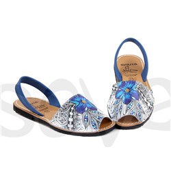 Avarca menorquina, ZAPATO SEÑORA PIEL