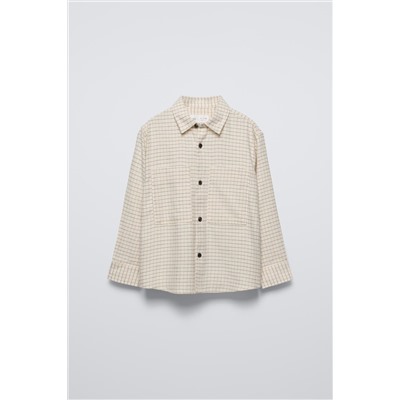 WARM CHECK SHIRT
