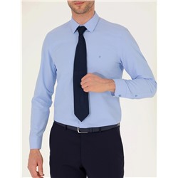 Mavi Slim Fit Uzun Kollu Klasik Gömlek