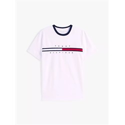 Embroidered Flag Logo T-Shirt