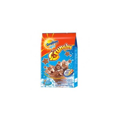 Какао быстрого приготовления "3 в 1" с солодом и шоколадными кранчами от Ovaltine 480 гр / Ovaltine 3in1 Chocolate Flavour Malt Beverage Yen Crunchy 480g