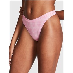 Seamless High-Leg Thong Panty