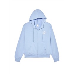 PINK IVY FLEECE FULL-ZIP HOODIE