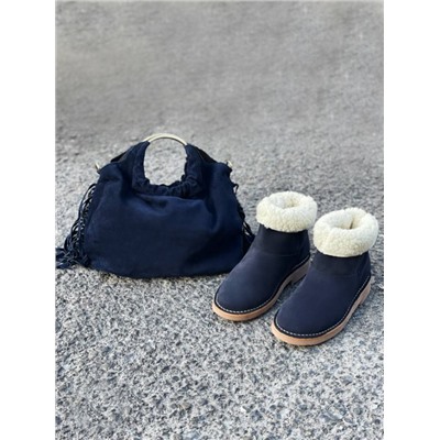 Ab.Zapatos UGY NEW R ANTRACITA+PELLE flecas16-9